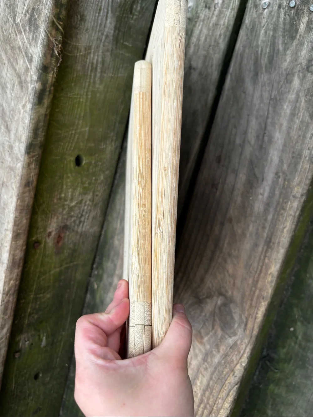 Natural Bamboo Cutting Board Set - Light Wood